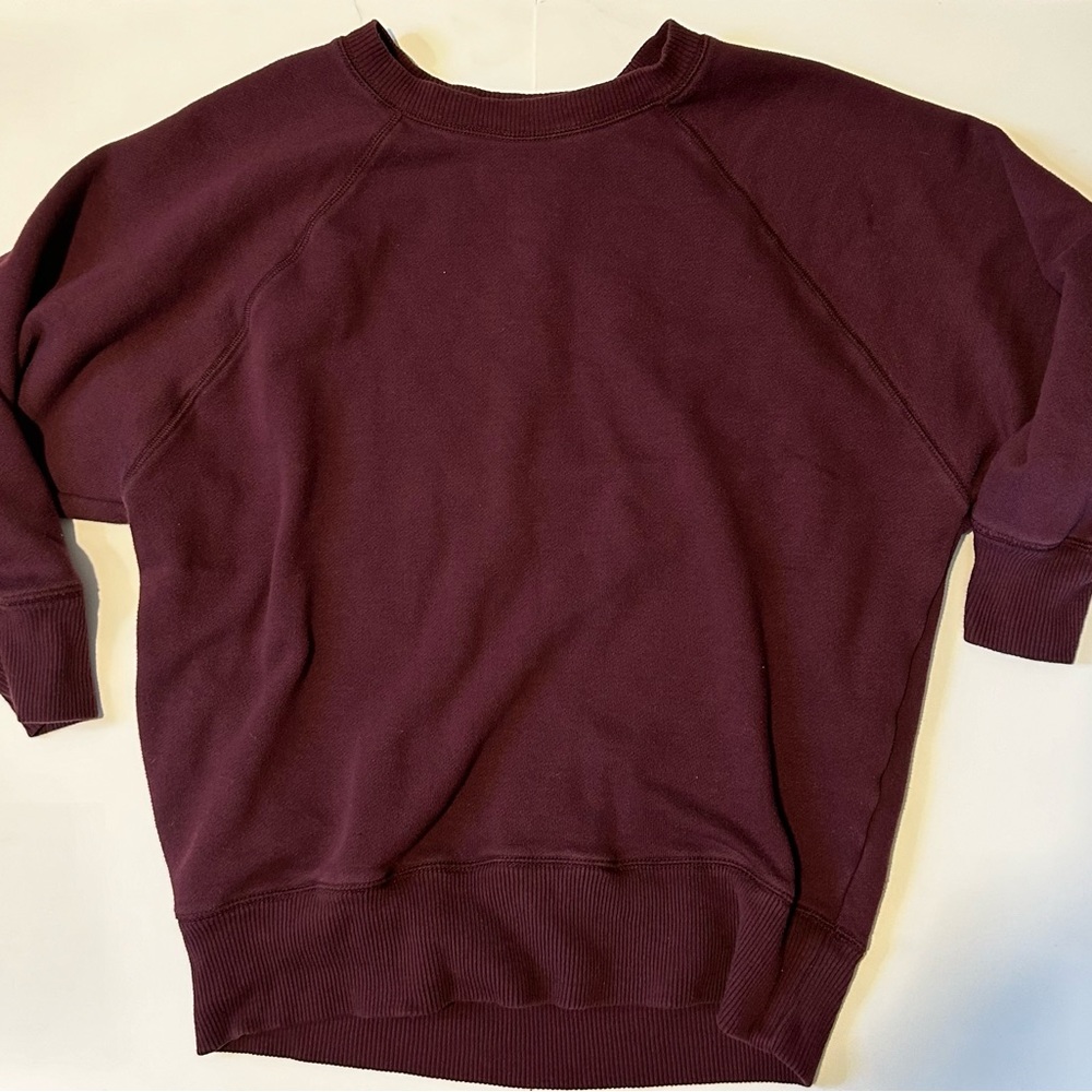 Aerie Burgundy Sweatshirt